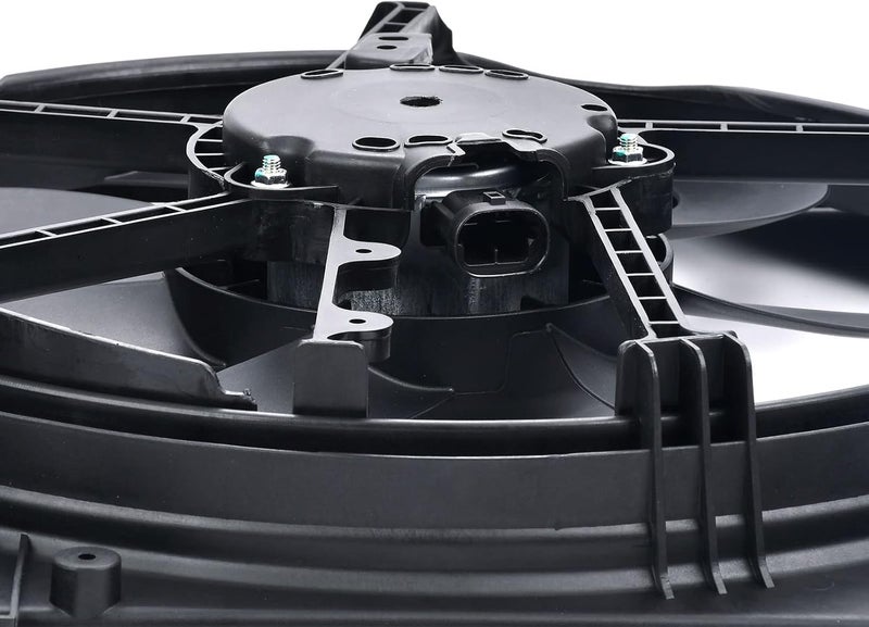 Goopool Radiator Cooling Fan Assembly Compatible with Nissan Rogue Sport 2017 2018 2019 2.0L # 214816MA0A - Image 3